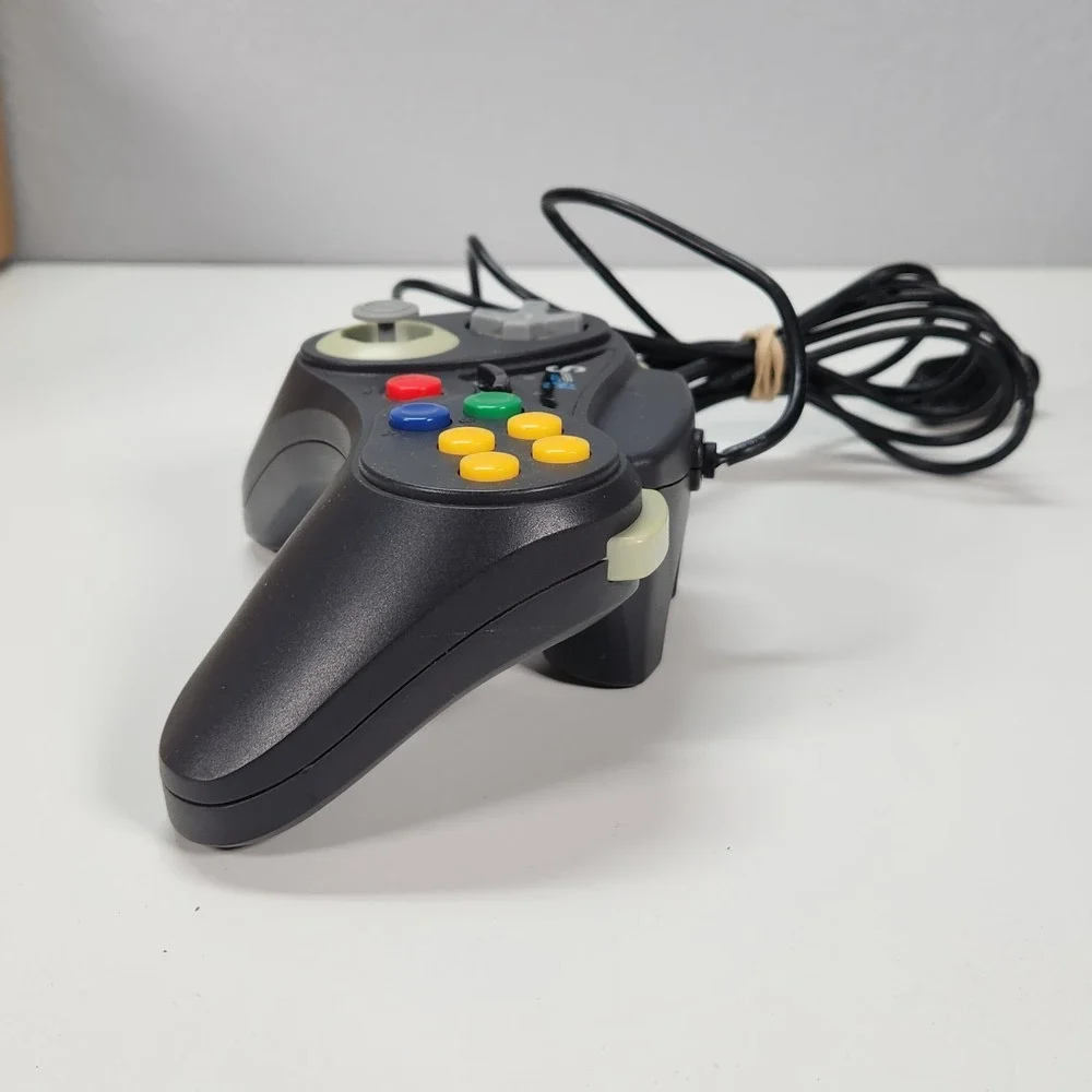 InterAct SuperPad 64 Plus Wired Controller Nintendo 64 N64 Gamepad Gray P-300